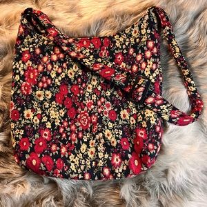 Beautiful floral crossbody bag